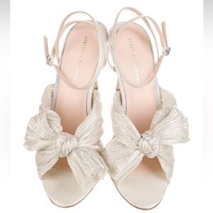 Perfect condition Loeffler Randall sling back sandals. Size 9.